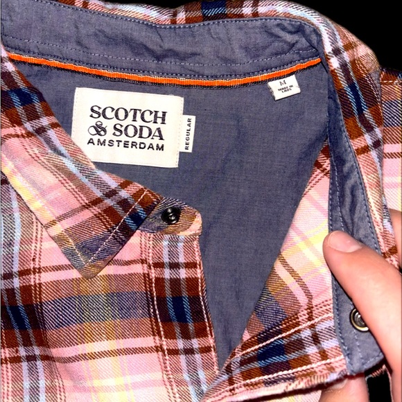 Scotch and Soda Men’s Medium flannel - Picture 3 of 4